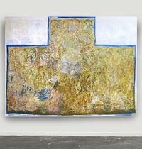 Inverted T, 200 × 260 cm (diptych), oil on canvas, 2026