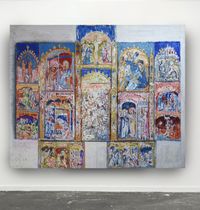 Untitled, 200 × 232 cm (diptych), oil on canvas, 2026